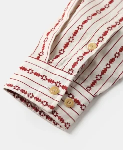 Clearance Navajo Striped Corduroy Shirt Long Sleeve Shirts | Shirts