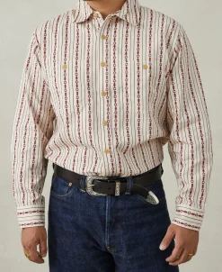 Clearance Navajo Striped Corduroy Shirt Long Sleeve Shirts | Shirts