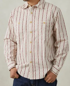 Clearance Navajo Striped Corduroy Shirt Long Sleeve Shirts | Shirts