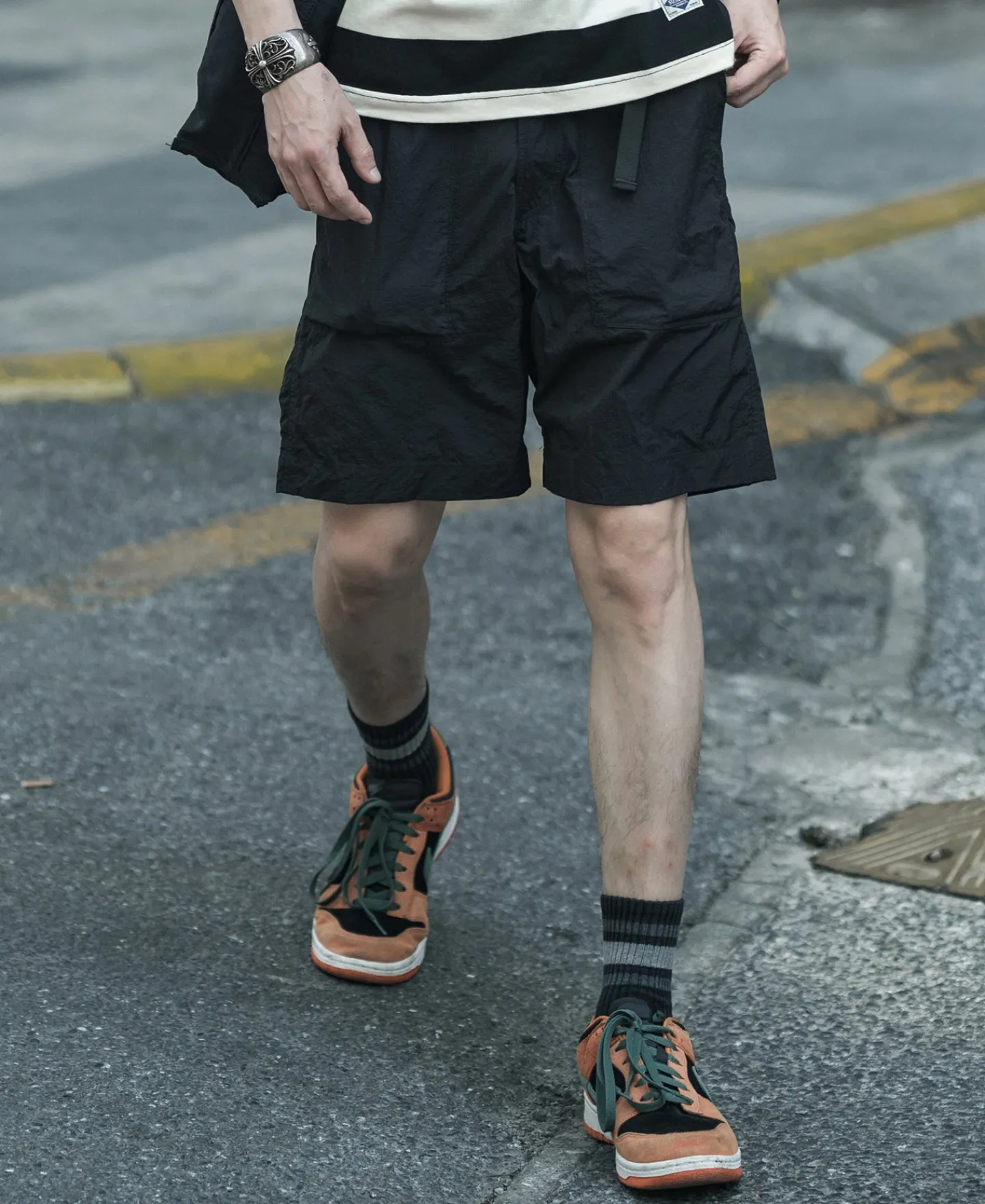 Discount Nylon Climbers' Shorts - Black Shorts
