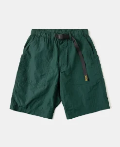 Online Nylon Climbers' Shorts - Green Shorts