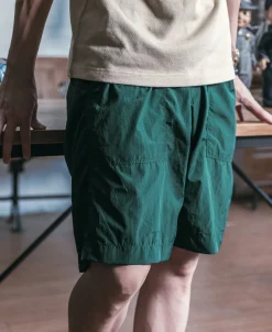 Online Nylon Climbers' Shorts - Green Shorts