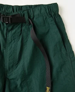 Online Nylon Climbers' Shorts - Green Shorts