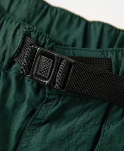 Online Nylon Climbers' Shorts - Green Shorts