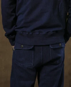 Fashion OG-107 Fatigue Pants - Indigo-Dyed Sashiko Version Pants&trousers