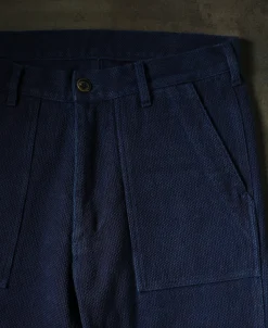 Fashion OG-107 Fatigue Pants - Indigo-Dyed Sashiko Version Pants&trousers