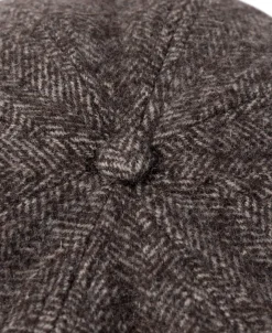 Clearance Old Time Herringbone Wool Newsboy Cap Hats&caps