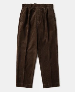 Sale 12.5 oz 8 Wale Corduroy Trousers - Brown Pants&trousers