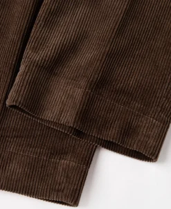 Sale 12.5 oz 8 Wale Corduroy Trousers - Brown Pants&trousers
