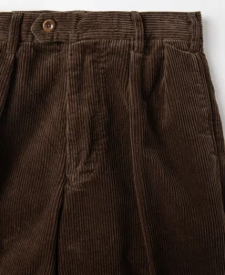 Sale 12.5 oz 8 Wale Corduroy Trousers - Brown Pants&trousers