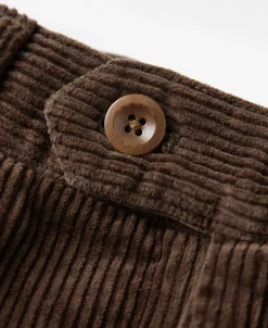 Sale 12.5 oz 8 Wale Corduroy Trousers - Brown Pants&trousers