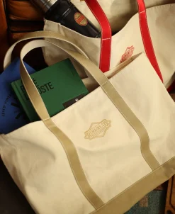 Clearance 22 oz Canvas Tote Bag - Khaki Bags&luggage