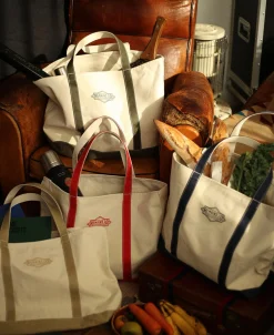 Clearance 22 oz Canvas Tote Bag - Khaki Bags&luggage