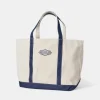 Outlet 22 oz Canvas Tote Bag - Navy Bags&luggage