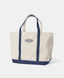 Outlet 22 oz Canvas Tote Bag - Navy Bags&luggage
