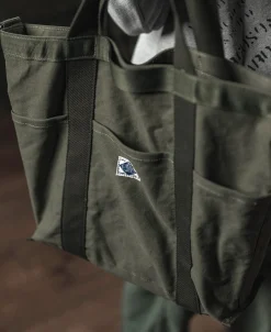 Discount 18 oz Canvas Tote Bag - Olive Bags&luggage