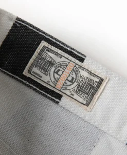 Hot 16 oz Canvas Wide Striped Biker Trousers Pants&trousers