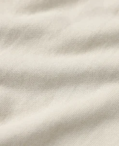 Sale 14 oz Contrast-Tipped Loopwheel Crewneck Sweatshirt - Gray/Apricot Sweatshirts&hoodies