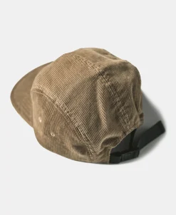 Hot 12.5 oz Corduroy 5 Panel Cap - Khaki Hats&caps