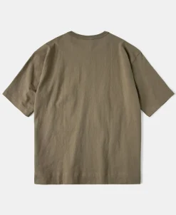 Sale 9.8 oz Cotton Classic Pocket T-Shirt - Khaki Short Sleeve T-Shirts | T-shirts