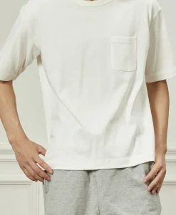 Best 9.8 oz Cotton Classic Pocket T-Shirt - White Short Sleeve T-Shirts | T-shirts