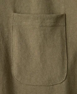 Sale 9.8 oz Cotton Classic Pocket T-Shirt - Khaki Short Sleeve T-Shirts | T-shirts