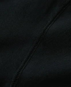 Outlet 10.5 oz Cotton Loopwheel Tubular Long Sleeve T-Shirt - Black Long Sleeve T-Shirts | T-shirts