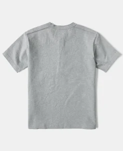 Online 10.6 oz Cotton Short Sleeve Henley T-Shirt - Gray Henleys | Short Sleeve T-Shirts