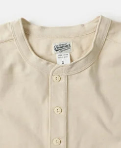New 10.6 oz Cotton Short Sleeve Henley T-Shirt - Apricot Henleys | Short Sleeve T-Shirts