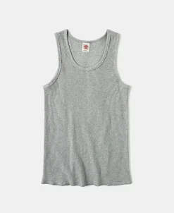 Clearance 10.5 oz Cotton Tank Top - Gray Tank Tops&vests&boxers