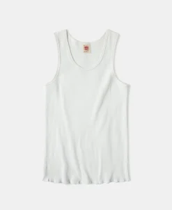 New 10.5 oz Cotton Tank Top - White Tank Tops&vests&boxers