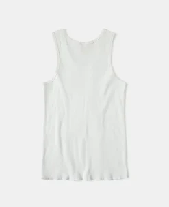 New 10.5 oz Cotton Tank Top - White Tank Tops&vests&boxers