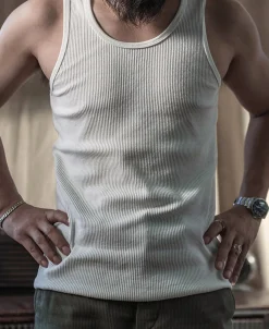New 10.5 oz Cotton Tank Top - White Tank Tops&vests&boxers