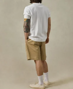 Best 9.3 oz Cotton Tubular Henley T-Shirt - White Henleys | Short Sleeve T-Shirts