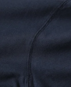 Discount 9.3 oz Cotton Tubular Henley T-Shirt - Navy Henleys | Short Sleeve T-Shirts