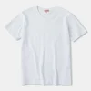Clearance 7.2 oz Cotton V-Neck Tubular T-Shirt - White Short Sleeve T-Shirts | T-shirts