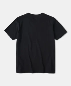 Hot 7.2 oz Cotton V-Neck Tubular T-Shirt - Black Short Sleeve T-Shirts | T-shirts