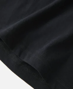 Hot 7.2 oz Cotton V-Neck Tubular T-Shirt - Black Short Sleeve T-Shirts | T-shirts