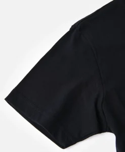 Hot 7.2 oz Cotton V-Neck Tubular T-Shirt - Black Short Sleeve T-Shirts | T-shirts