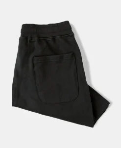 Clearance 15 oz French Terry Sweat Shorts - Black Shorts