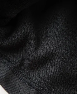 Clearance 15 oz French Terry Sweat Shorts - Black Shorts