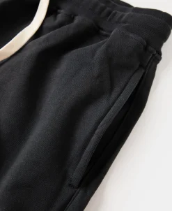 Clearance 15 oz French Terry Sweat Shorts - Black Shorts
