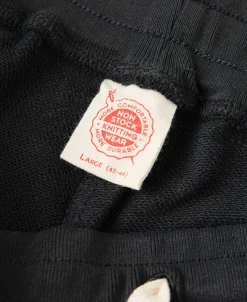 Clearance 15 oz French Terry Sweat Shorts - Black Shorts