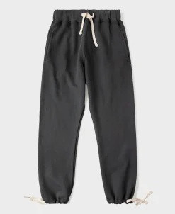 Outlet 17.6 oz Heavyweight Terry Sweatpants - Black Pants&trousers