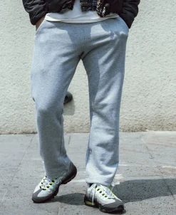 Clearance 17.6 oz Heavyweight Terry Sweatpants - Gray Pants&trousers