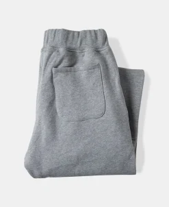 Clearance 17.6 oz Heavyweight Terry Sweatpants - Gray Pants&trousers