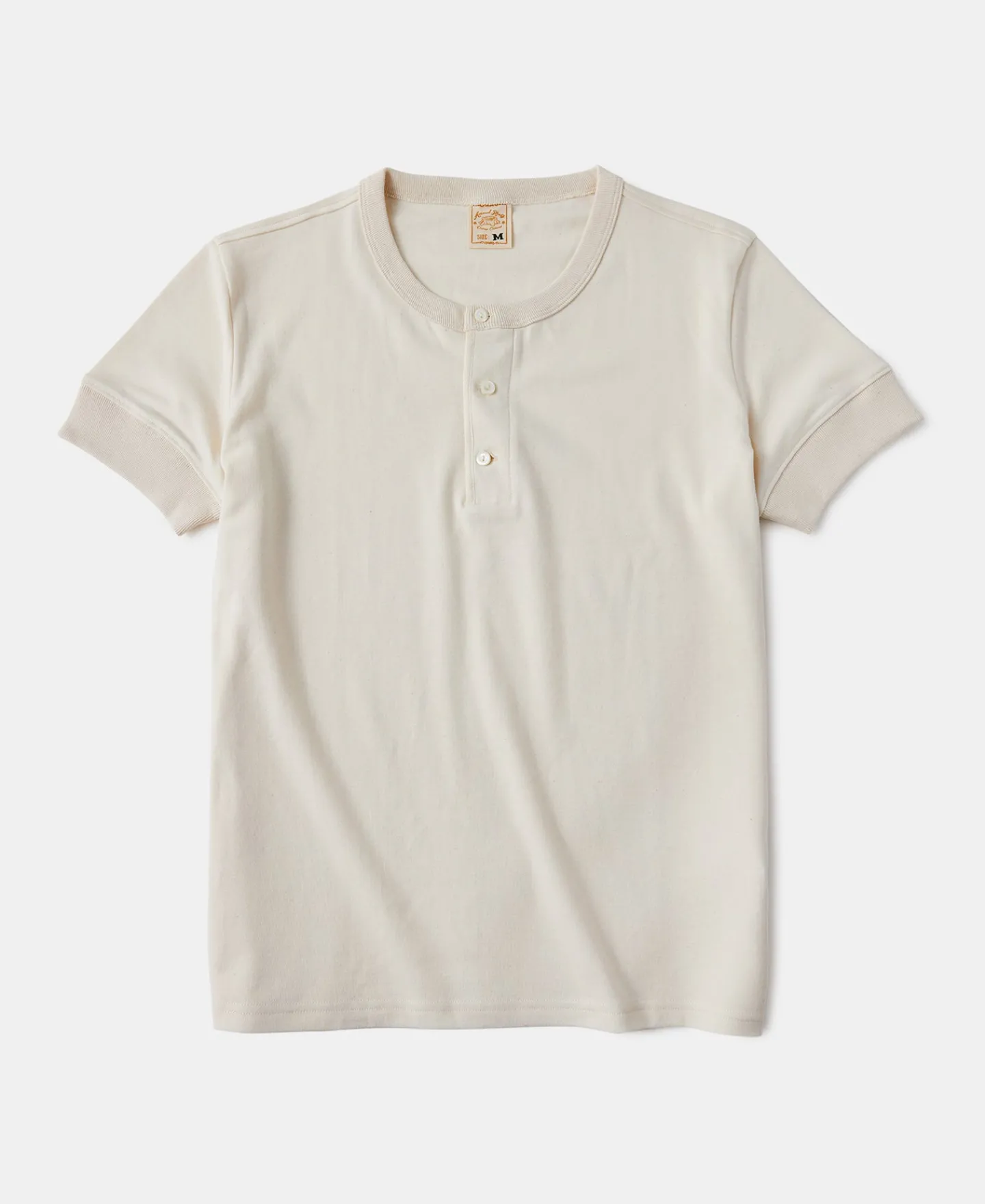 Outlet 8.5 oz Organic Cotton Henley T-Shirt Henleys | Short Sleeve T-Shirts