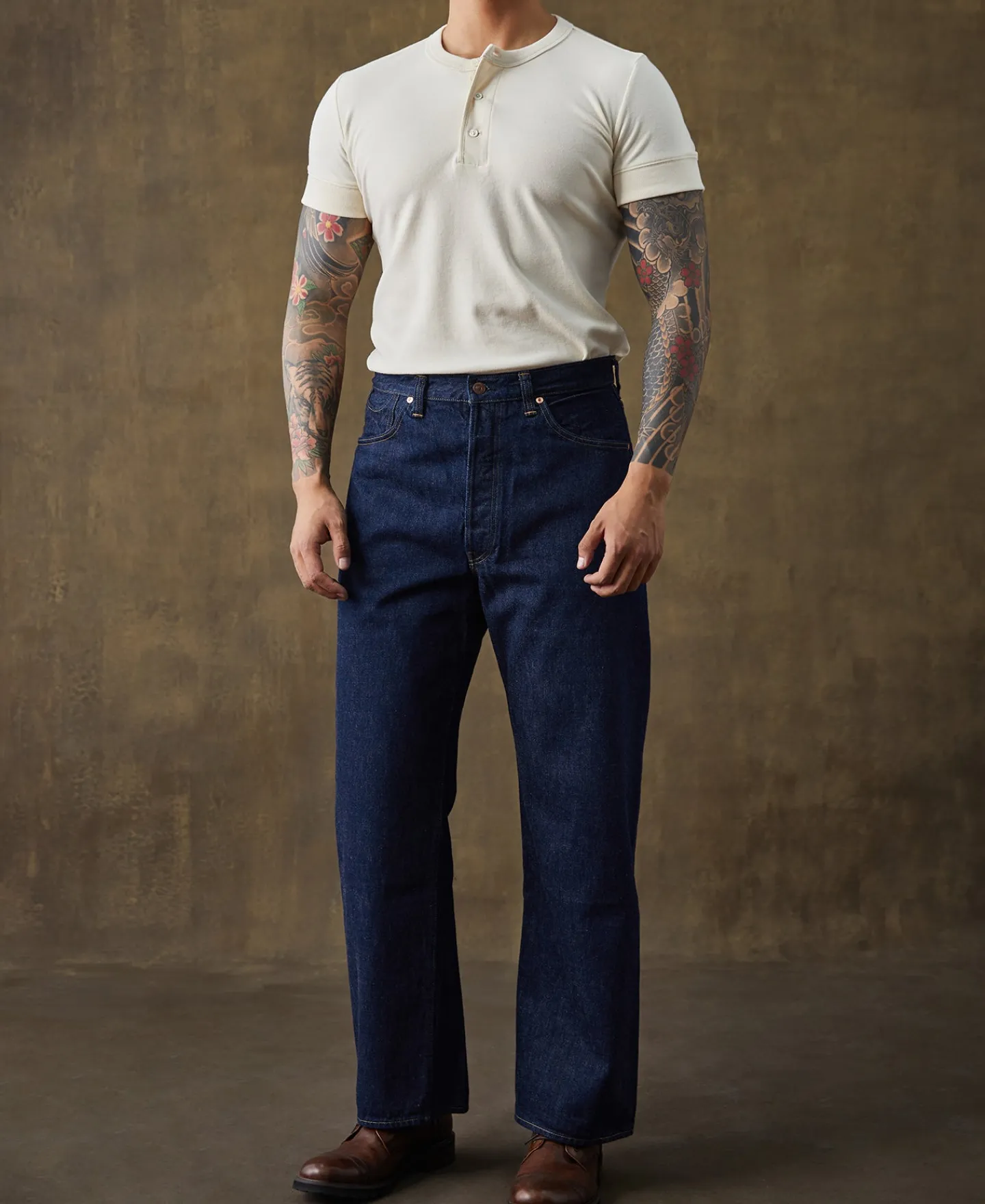 Outlet 8.5 oz Organic Cotton Henley T-Shirt Henleys | Short Sleeve T-Shirts