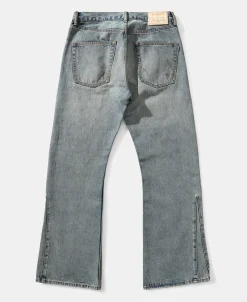 Online 14 oz Repaired Selvedge Denim Flared Jeans Jeans | Denim