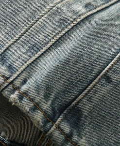Online 14 oz Repaired Selvedge Denim Flared Jeans Jeans | Denim